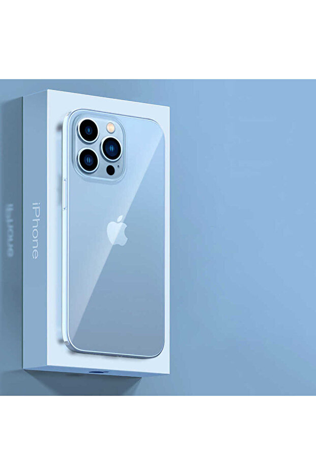 حافظة TKNC متوافقة مع هاتف iPhone 13 Pro - عديمة اللون - 2