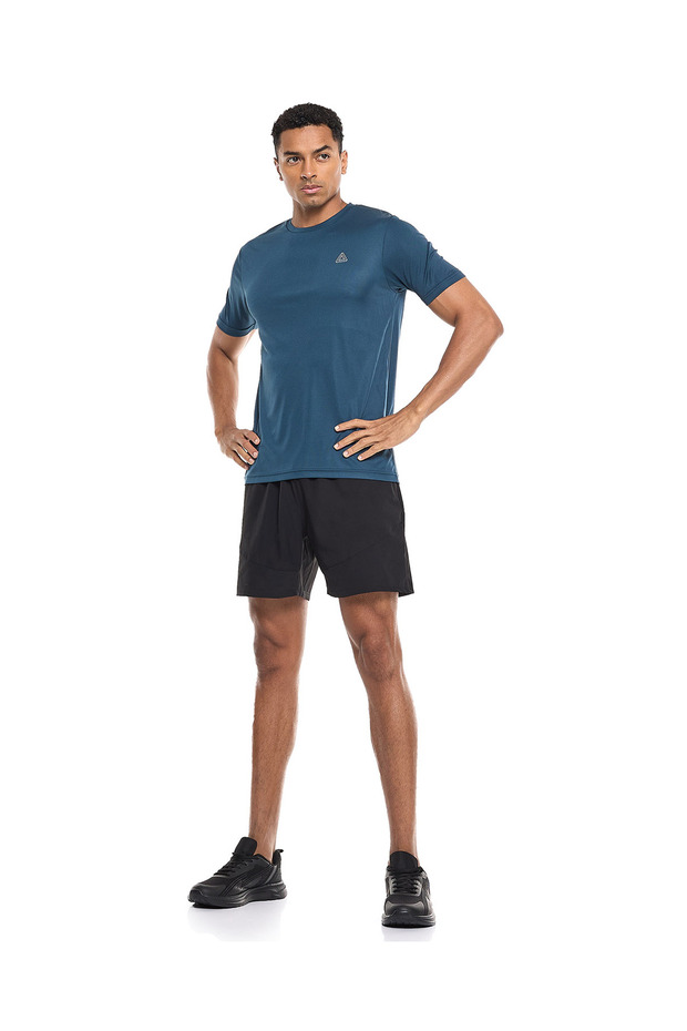 تي شيرت سادة أخضر داكن MAW- مقاس S-XXL - 2