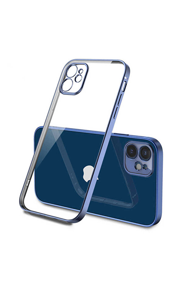 حافظة TKNC Gbox متوافقة مع هاتف iPhone 11 - أزرق - 1