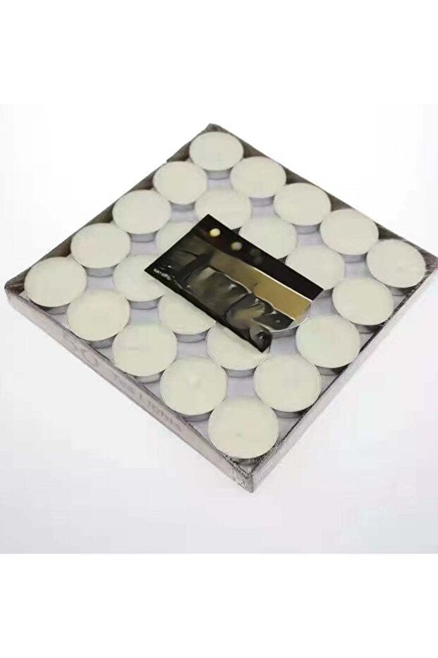 Smokeless Tea Light Candles 100-Pack for Weddings, Parties, Holidays & Religious Use