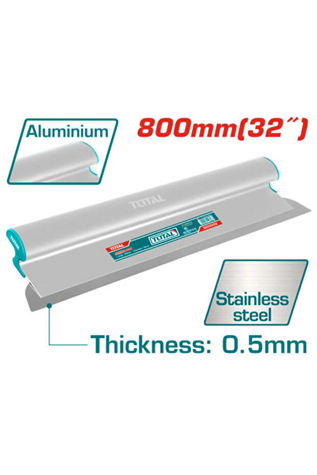 سكين معجون عريضة 32"(180MM) توتال Thscl03201