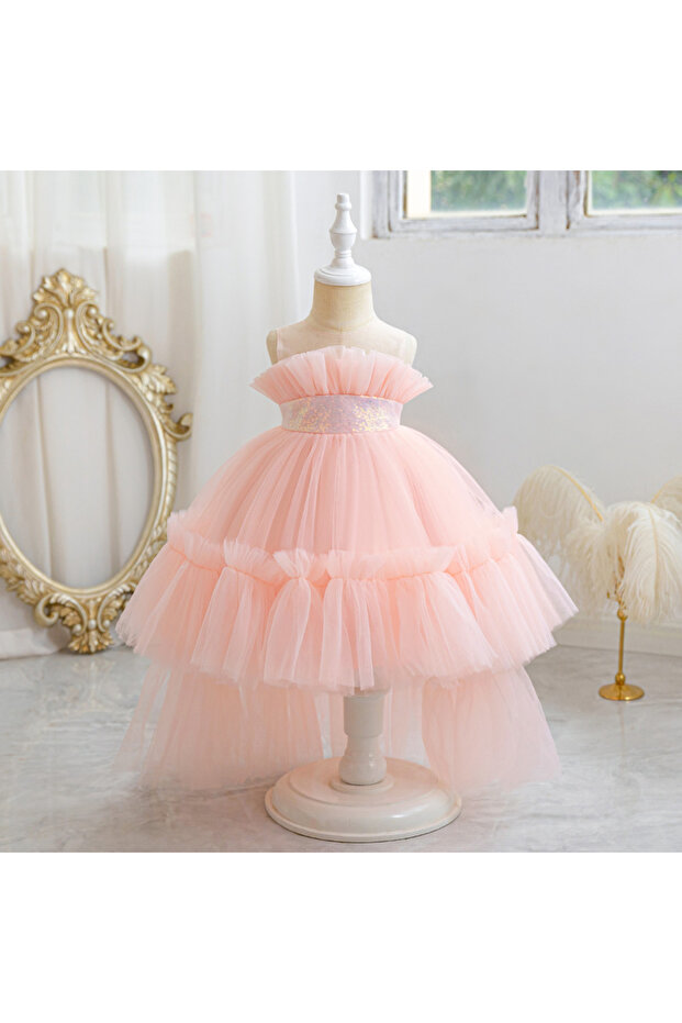D' Daniela - Adella Collection Light pink with long tail