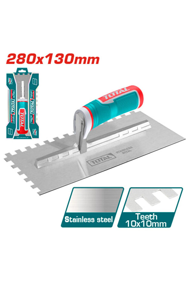 مجرفة جص ذات أسنان (مقبض بلاستيكي) THTT81286