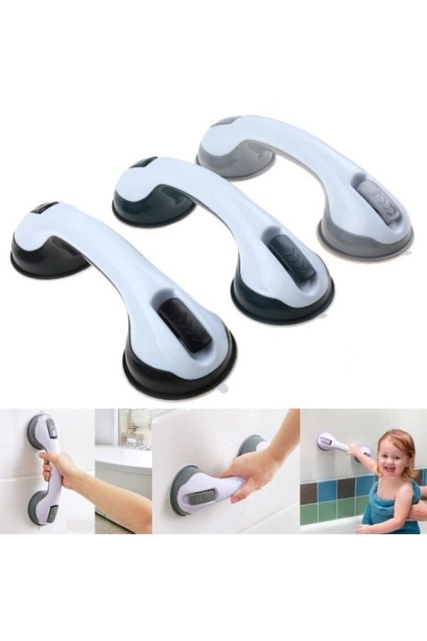 Vantuzlu Kilitli Banyo Lavabo Tutacağı Helping Handle NoColor-eb00e367 - 1