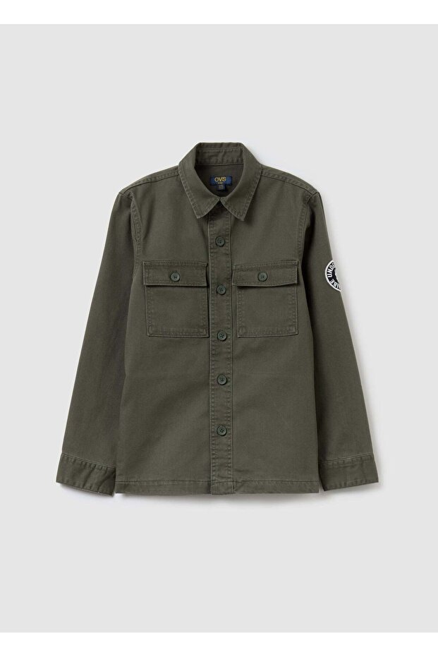 كوخ قطني مائل مع رقعة - 1