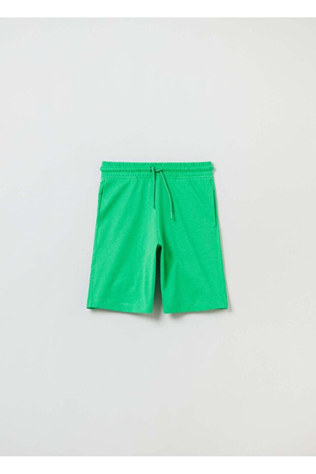 Cotton Bermuda Joggers