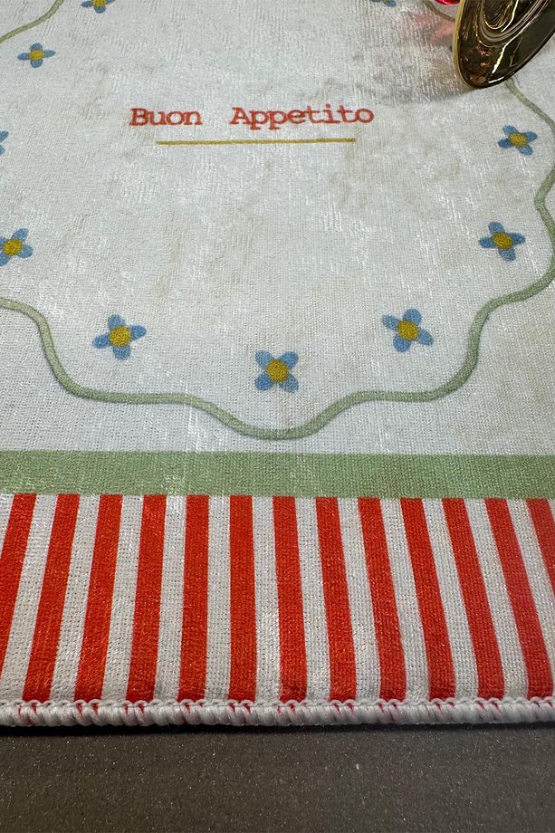 Bulaşık Kurutma Matı Kurulama Bezi Örtüsü Tezgah Üstü Emici Bulaşıklık 40x50 Cm Yıkanabilir - 4