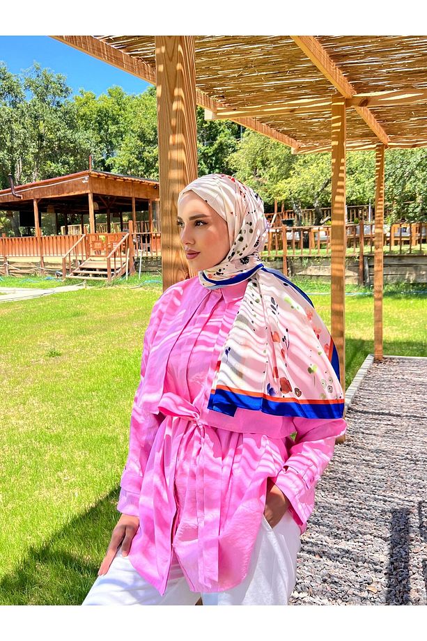Sümbül Desen Şal - 2