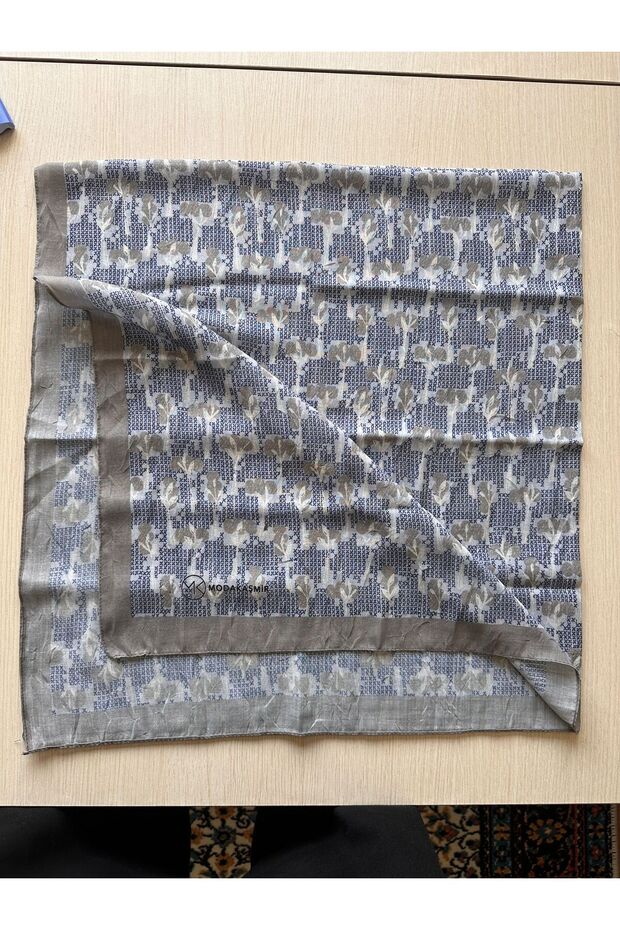 وشاح من الخيزران بنمط زهرة الربيع - 2