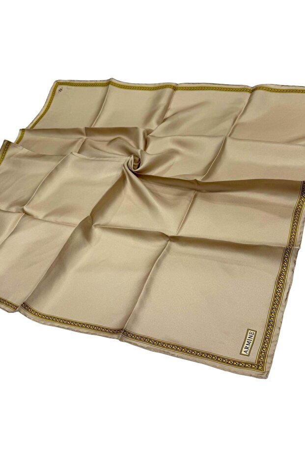 Silk Scarf 2025 Winter - 9261-05 Light Mink
