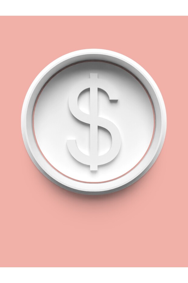 American Dollar Currency Figure Cookie Mold and Sugar Dough Mold