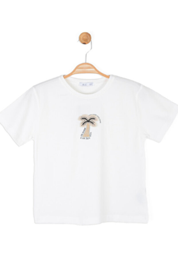 Paloma Tshirt Ecru Girl 36399