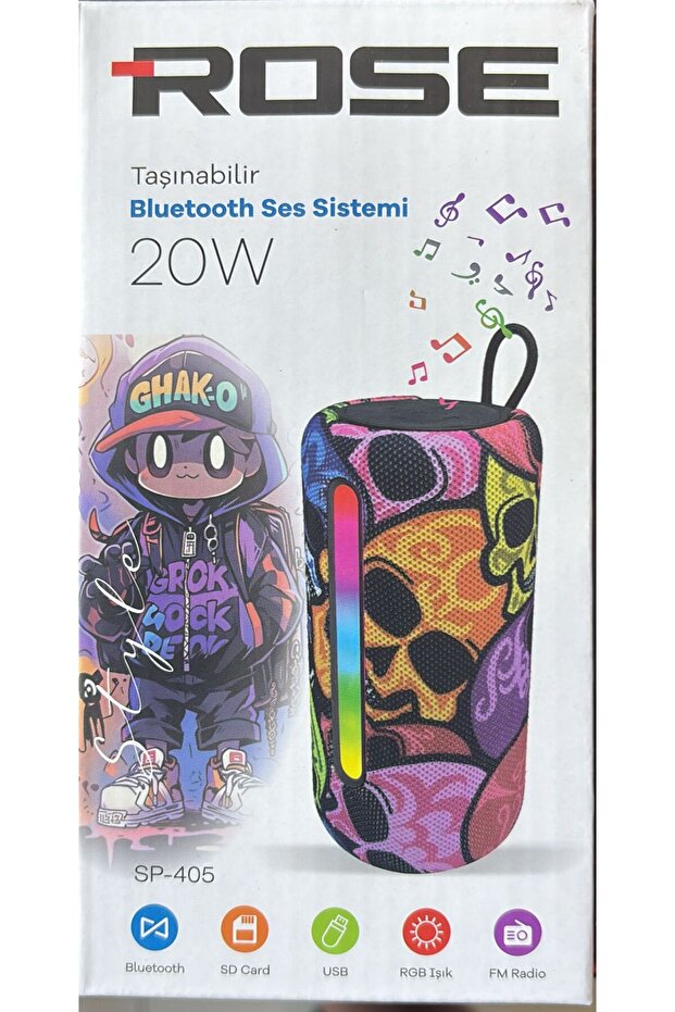 Bluetooth taşınabilir ses sistemi - 1