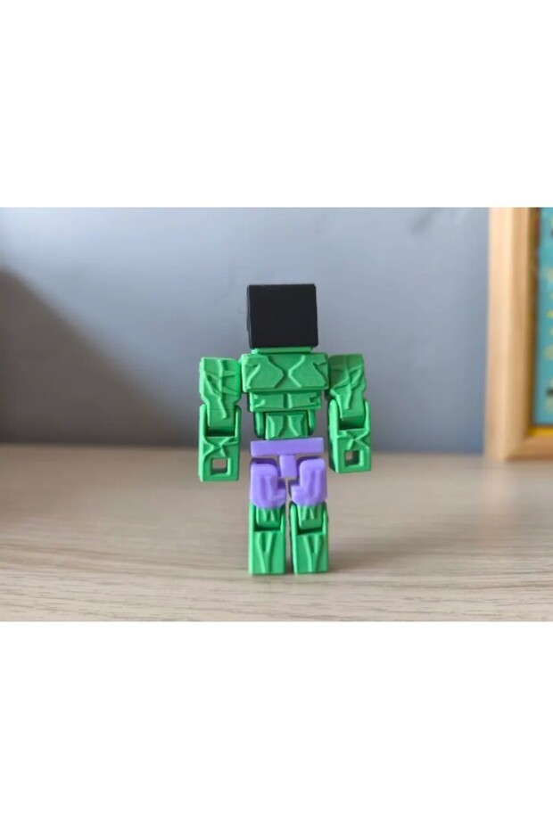 3D Minecraft Hulk - 4