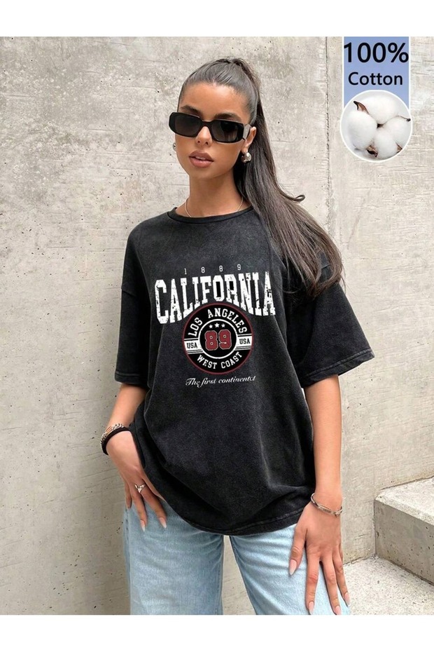 Women's Round Neck and Drop Sleeves