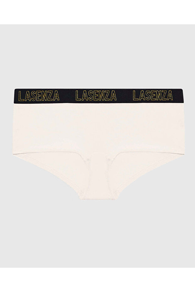 Boyshort Panty with Logo Band