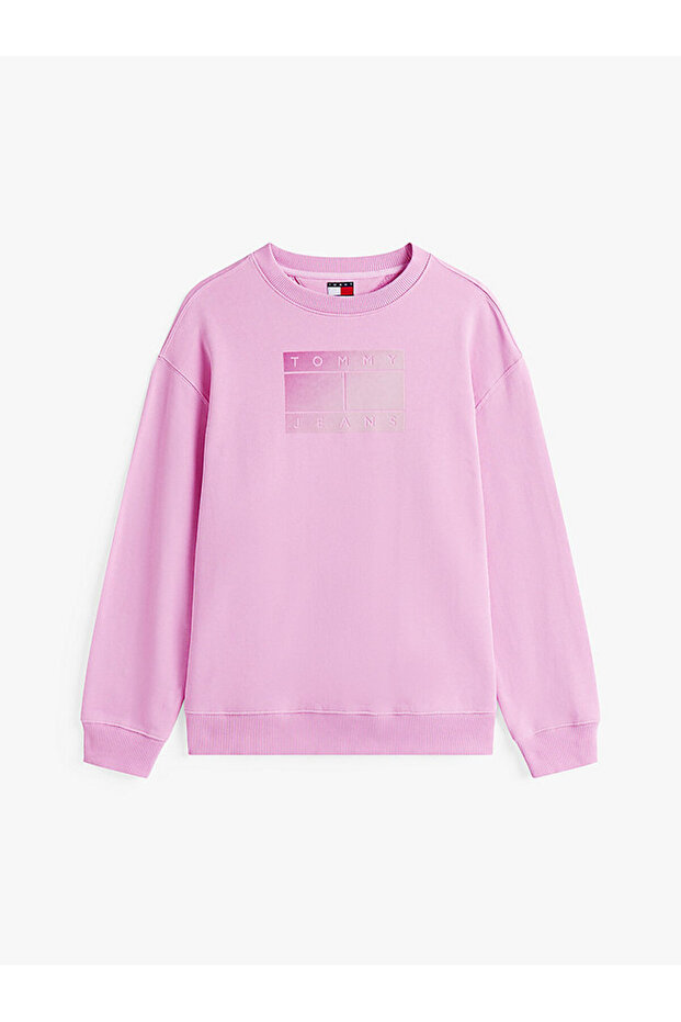 Kadın Pembe Triko Sweatshirt - 5