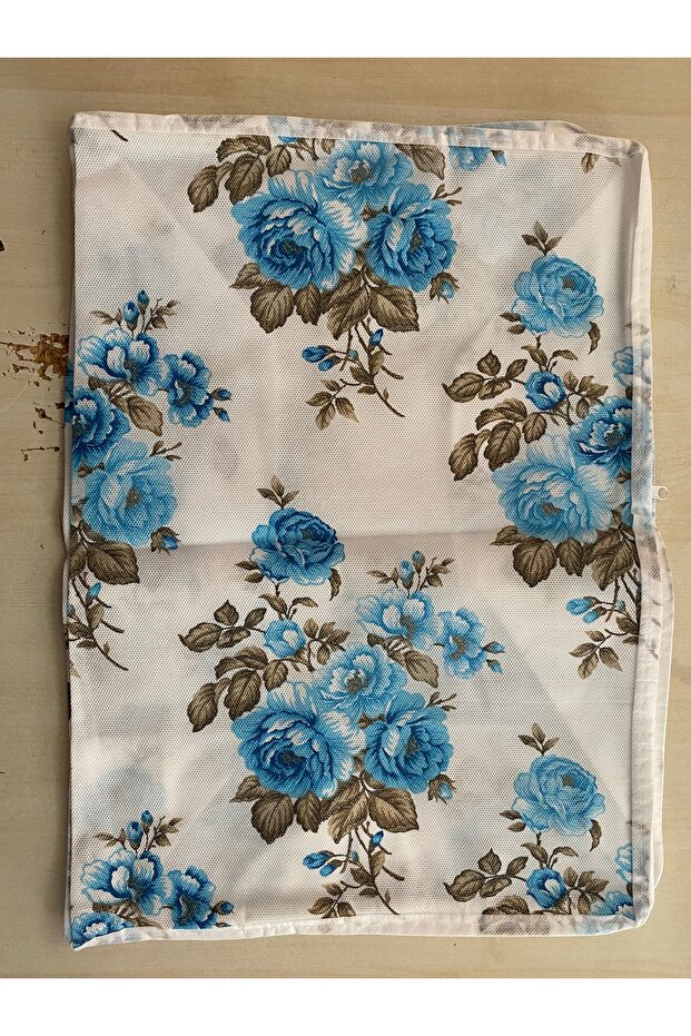 حقيبة سترة منقوشة بالزهور 1 قطعة - 1