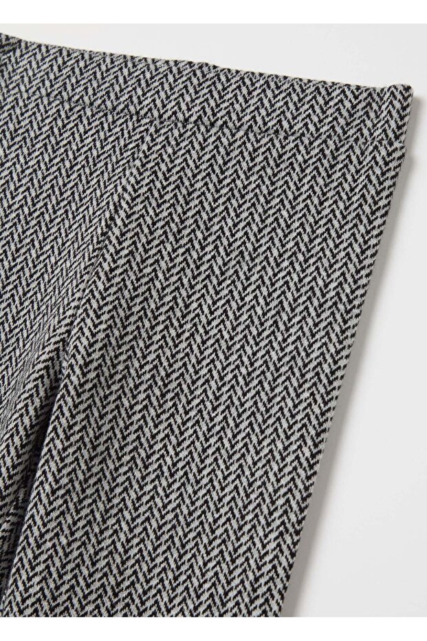 Stretch Leggings With Pattern - 3