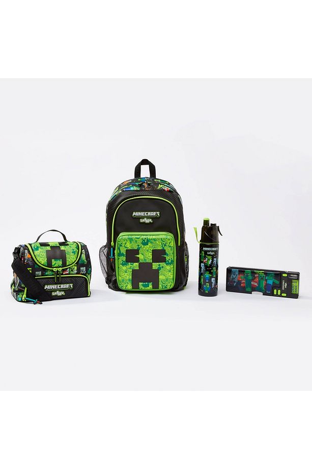 Minecraft 4 Parça Çanta Set (SULUK YALITIMLI PASLANMAZ ÇELİK 500ML) - 1