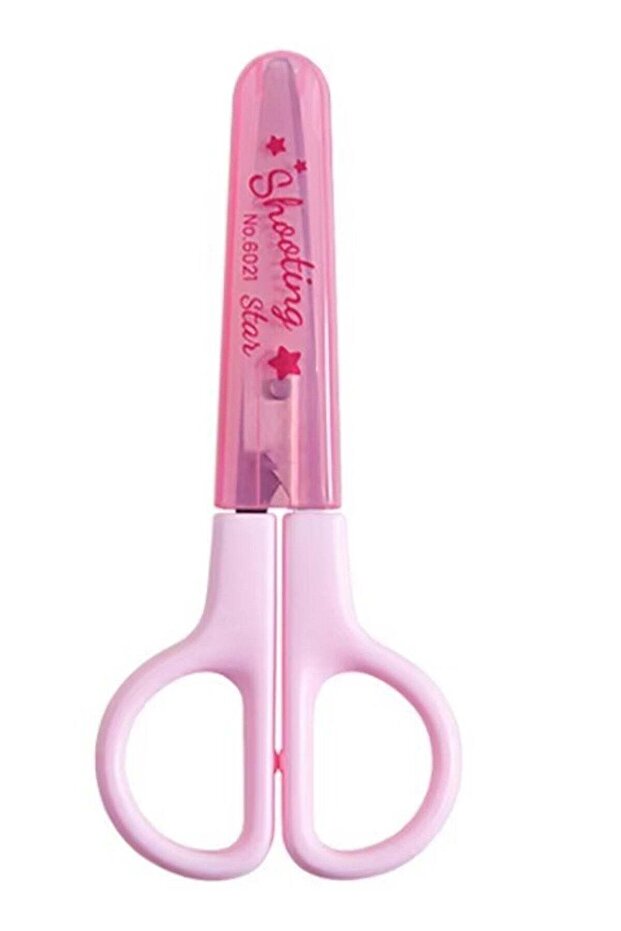 Mini Student Safety Scissors with Protective Cover
