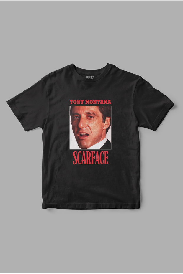 Tony Montana "Scarface" Printed T-Shirt