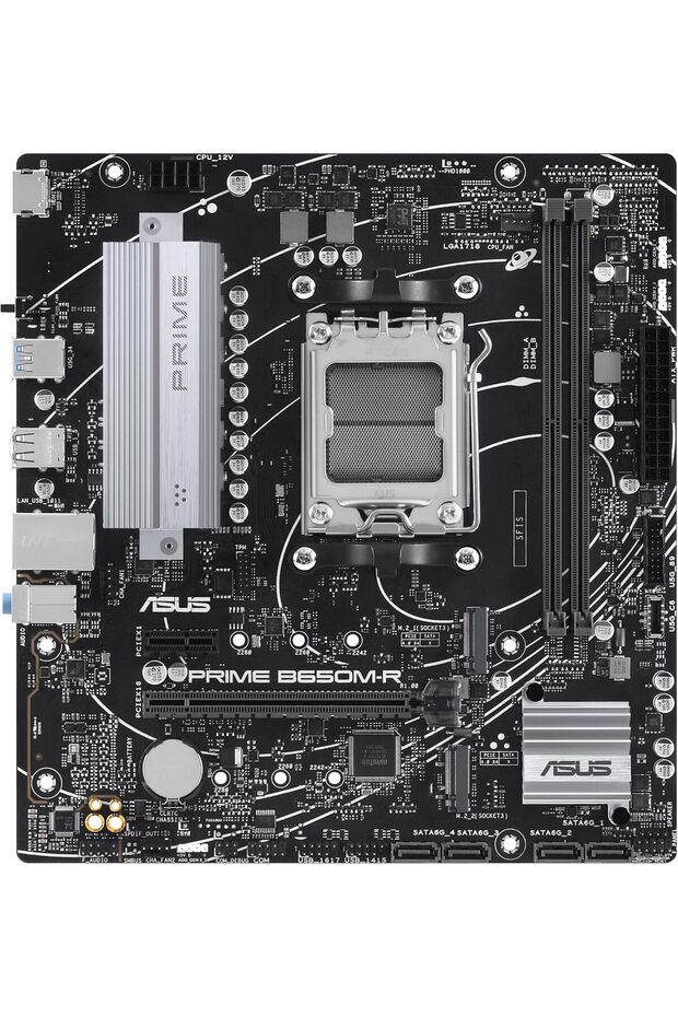 Prime B650M-R Motherboard, AMD B650, Socket AM5, Micro ATX - 5
