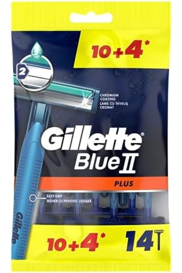 ماكينة الحلاقة الزرقاء 2 بلس 10 + 4 - 2