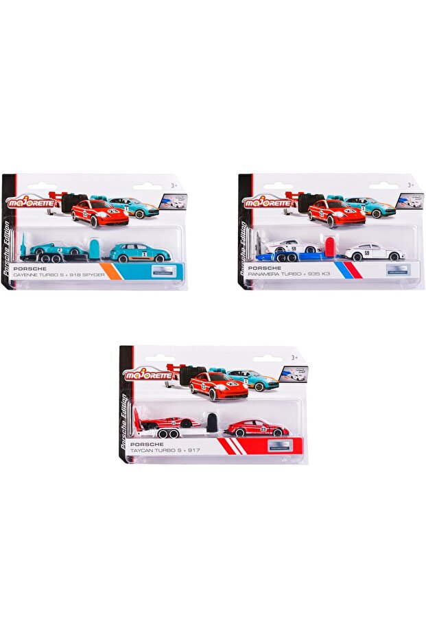 Porsche Race Trailer Assorted - 1 Piece