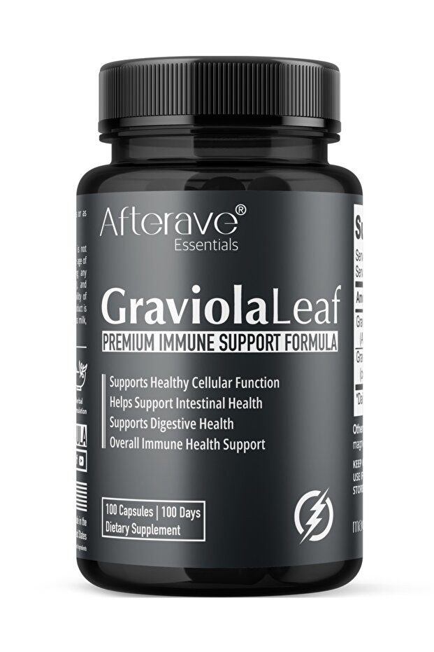 Graviola leaf 100 capsules, 100 Servings