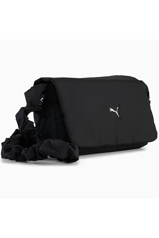 Slouchy Women's Black Shoulder Bag (091846-04)