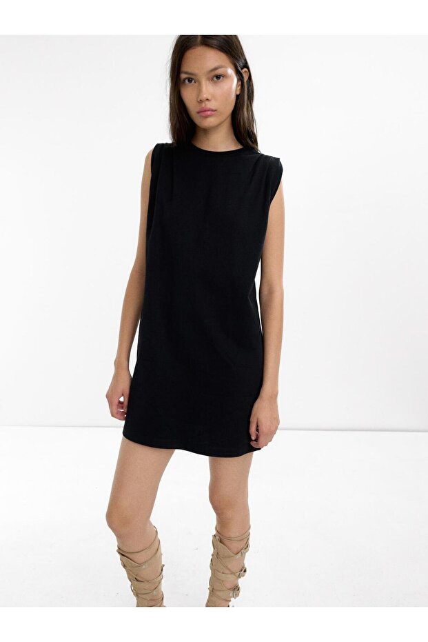 %100 Pamuk Trendy Elbise - 2