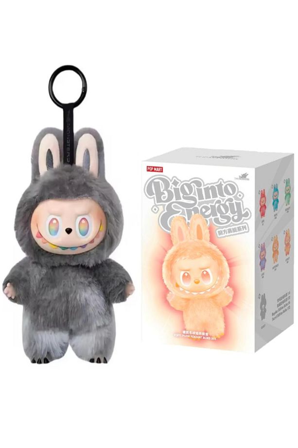 Labubu Peluş 18 cm + Labubu Kafalar Peluş + Taşlı Charm Hediyeli 3'Lü Fırsat Paketi - 6
