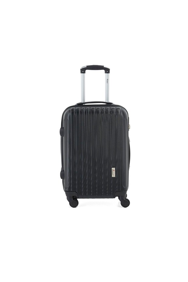 KH132 Hard Casing Medium Check-In Luggage Trolley 65cm Black