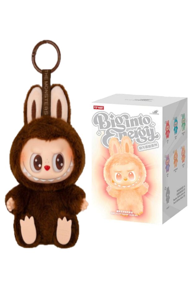Labubu Peluş 18 cm + Labubu Kafalar Peluş + Taşlı Charm Hediyeli 3'Lü Fırsat Paketi - 7