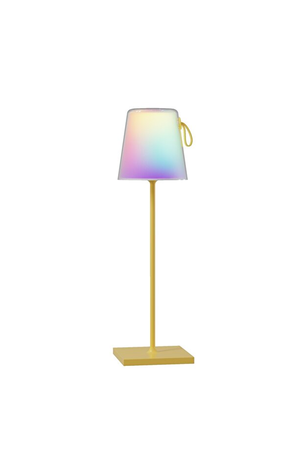 LED table lamp with touch and color change, Dolly White RGBW, 5.5 W yellow - 1