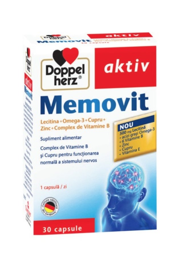 Memovit, 30 capsule,