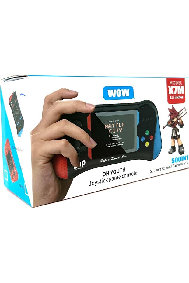 Game Boy Handheld Game Console 500in1, Support External Game - 1