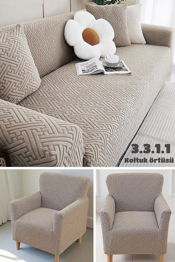 jakarli koltuk örtüsü 3.3.1.1 koltuk kılıfı sofa cover - 1