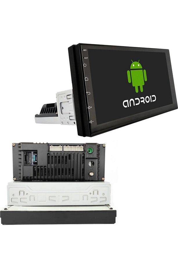 Android Double Teyp 7 Inç 2+32Gb Carplay Ayarlanabilir Kasa Vm-2023 - 3