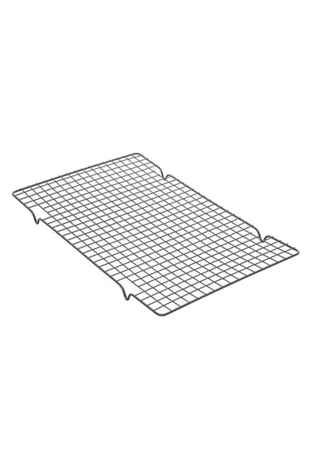 Rectangular cake cooling and decorating stand, 40.6 x 25.4 cm