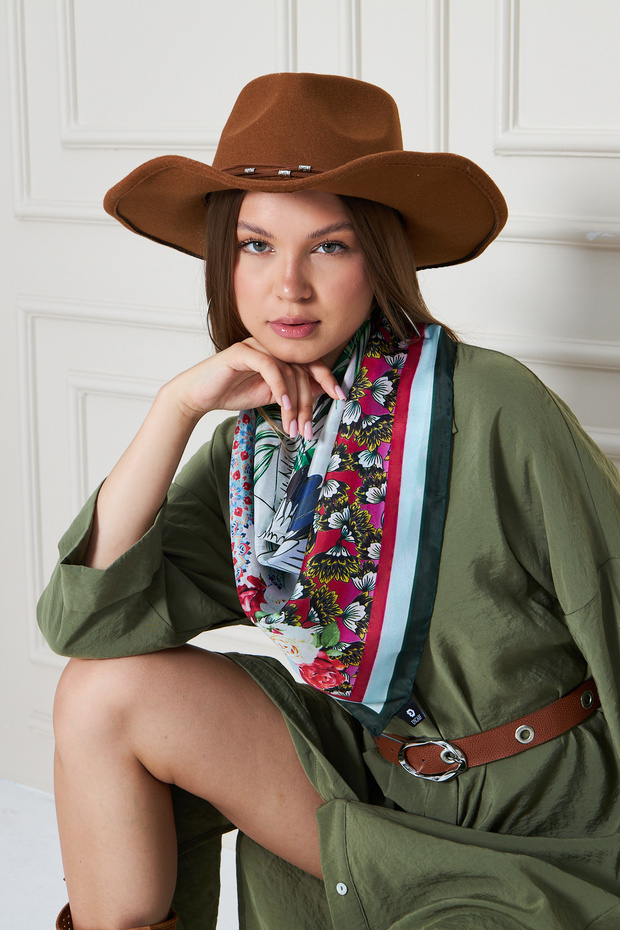 İPEK FULAR EŞARP - 6