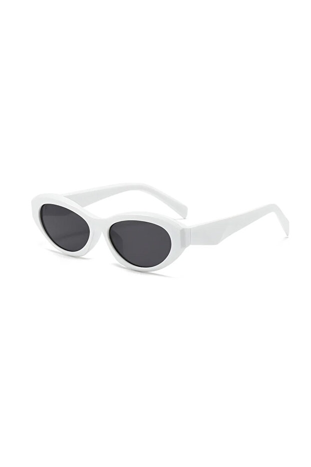 Zeruva White Frame Vintage & Retro Unisex Sunglasses