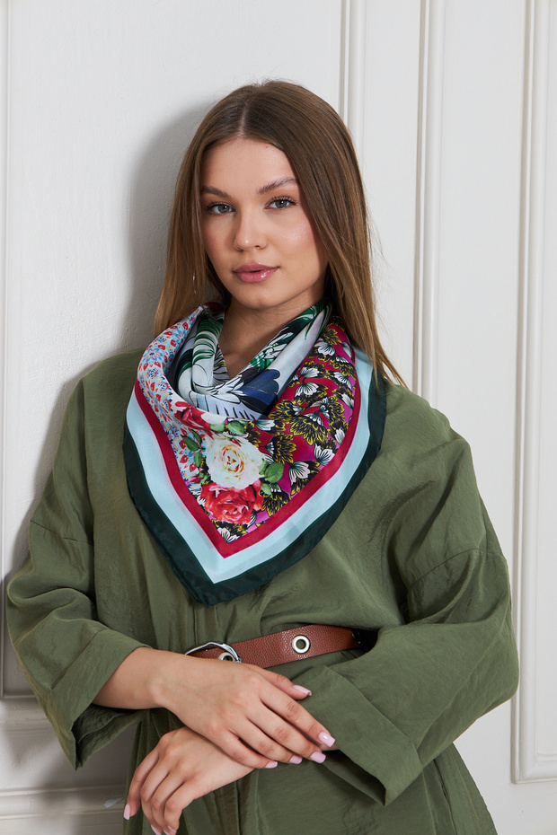 İPEK FULAR EŞARP - 1