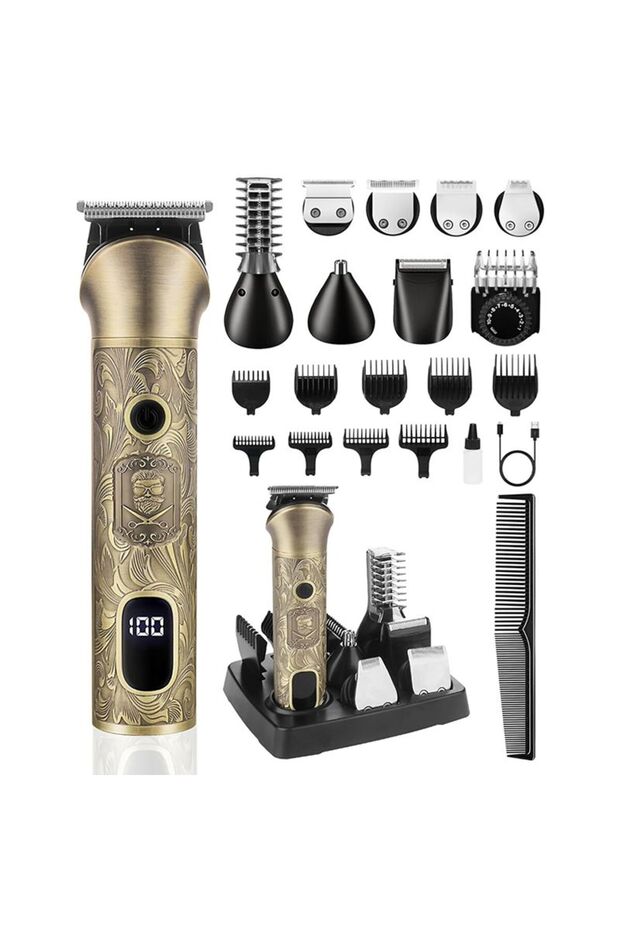 High Quality Trimmer , Electric Razor Shaver, Cordless Hair Clipper Shaving Kit