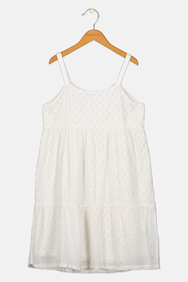 Kids Girl Embellished Dress, Multicolor