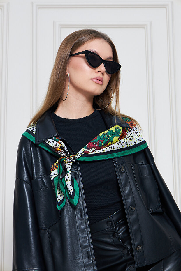 İPEK FULAR EŞARP - 5