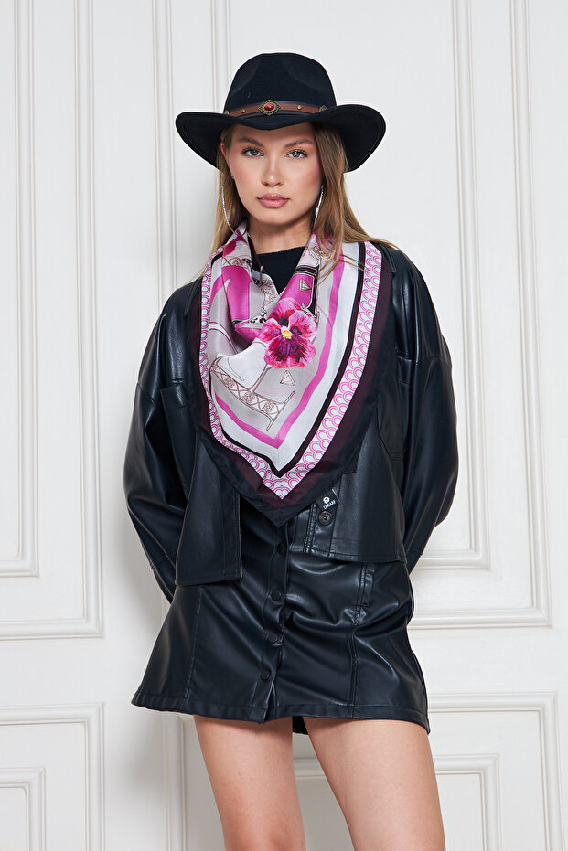 İPEK FULAR EŞARP - 4