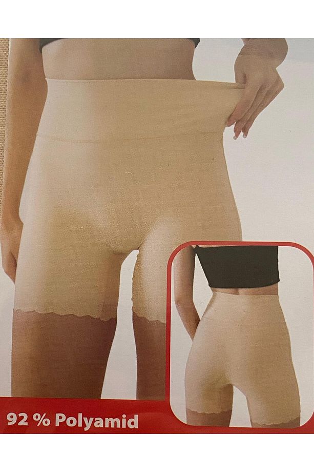 LAZER KESİM İZ YAPMAYAN 2 BEDEN İNCELTEN ŞORT KORSE - 1