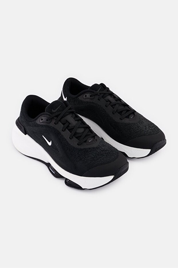 Women Versair Lace Up Training Shoes, Charcoal Black